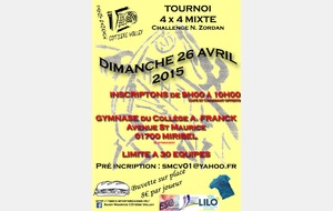 Tournoi 4X4 - Challenge N. Zordan