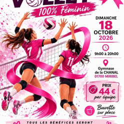 Tournoi Octobre Rose - 18/10 - 4x4 100% féminin